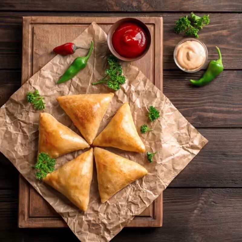 Qeema Samosa