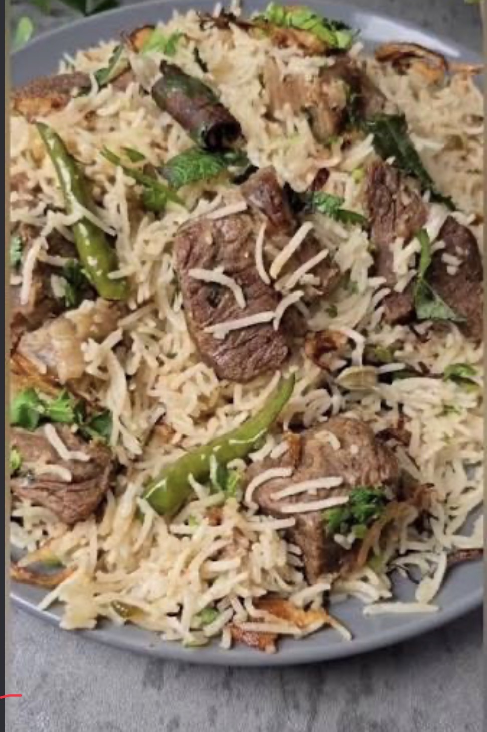 Beef Pulav